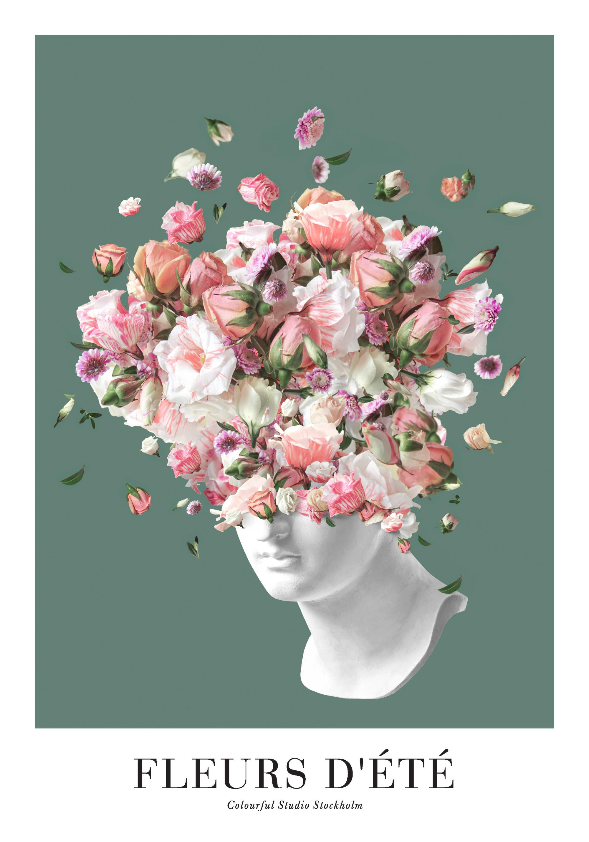 花の像No2ポスター フラワーアート | Poster Store JP