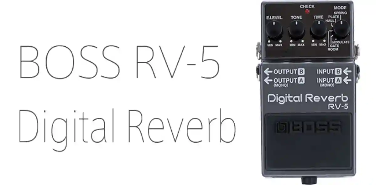 高品質なサウンドが魅力のデジタルリバーブ。ギター用おすすめ