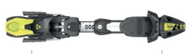 Fischer RC4 Z11 Freeflex Brake 85 Black/Flash Yellow 24-25