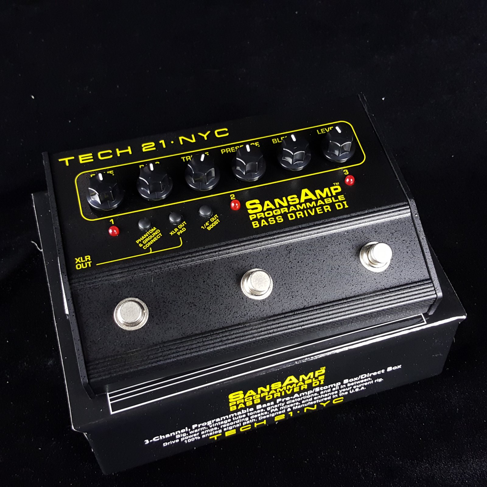 Tech 21 SansAmp Bass Driver DI Programmable - 83708800157