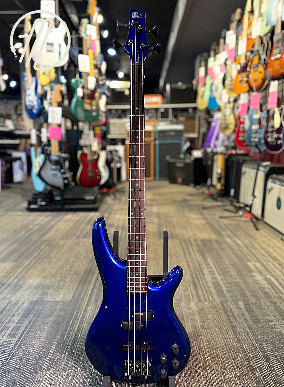 Ibanez SR800LE 1990 MIJ Bass Jewel Blue USED