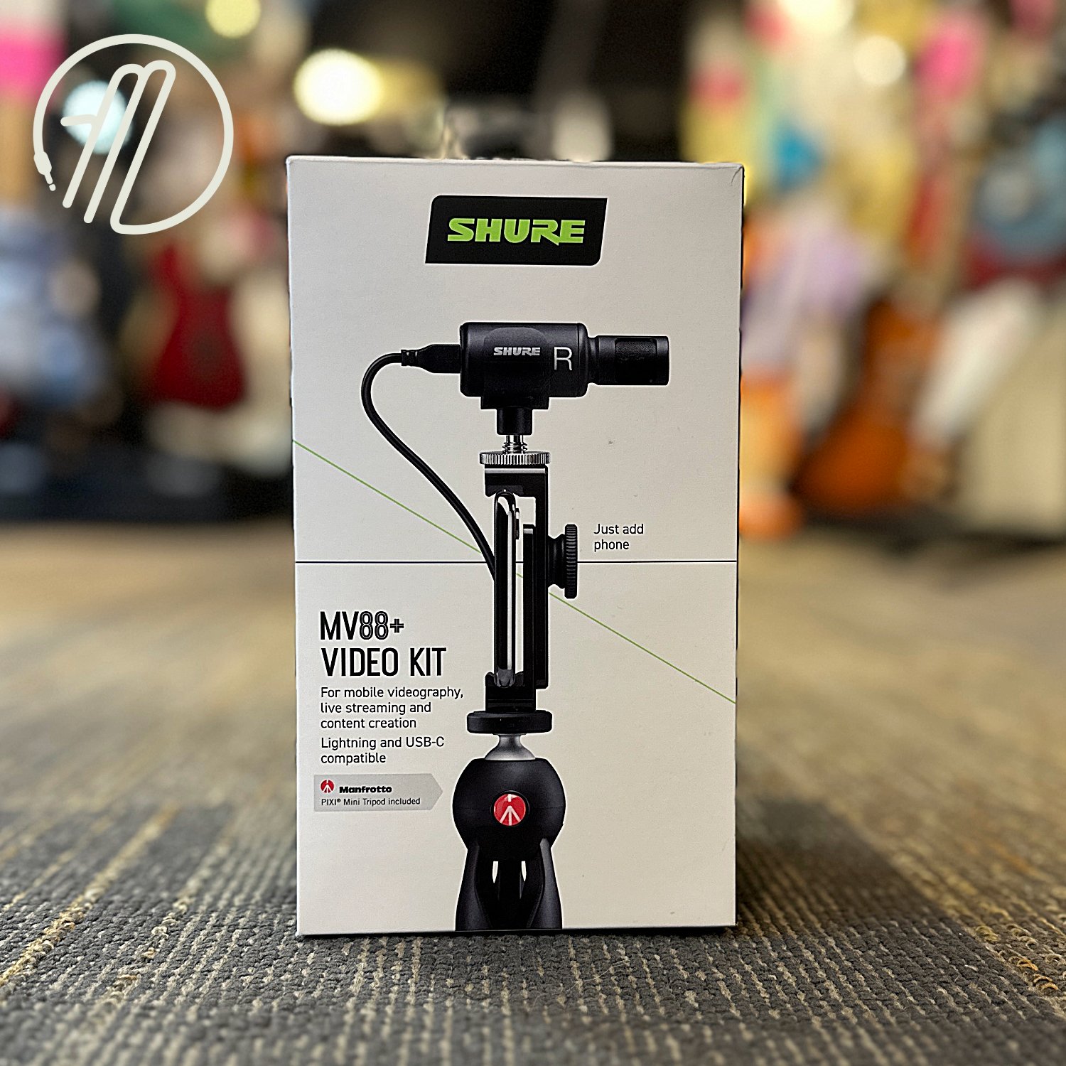 Shure MV88+ Stereo Microphone w/ Video Kit USED