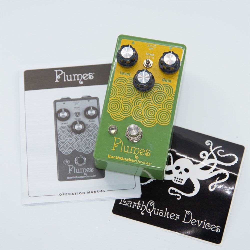 EarthQuaker Devices Plumes Small Signal Shredder Pedal - 810019911347