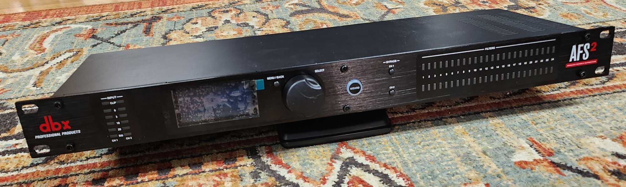 DBX AFS2 FEEDBACK SUPPRESSION PROCESSOR