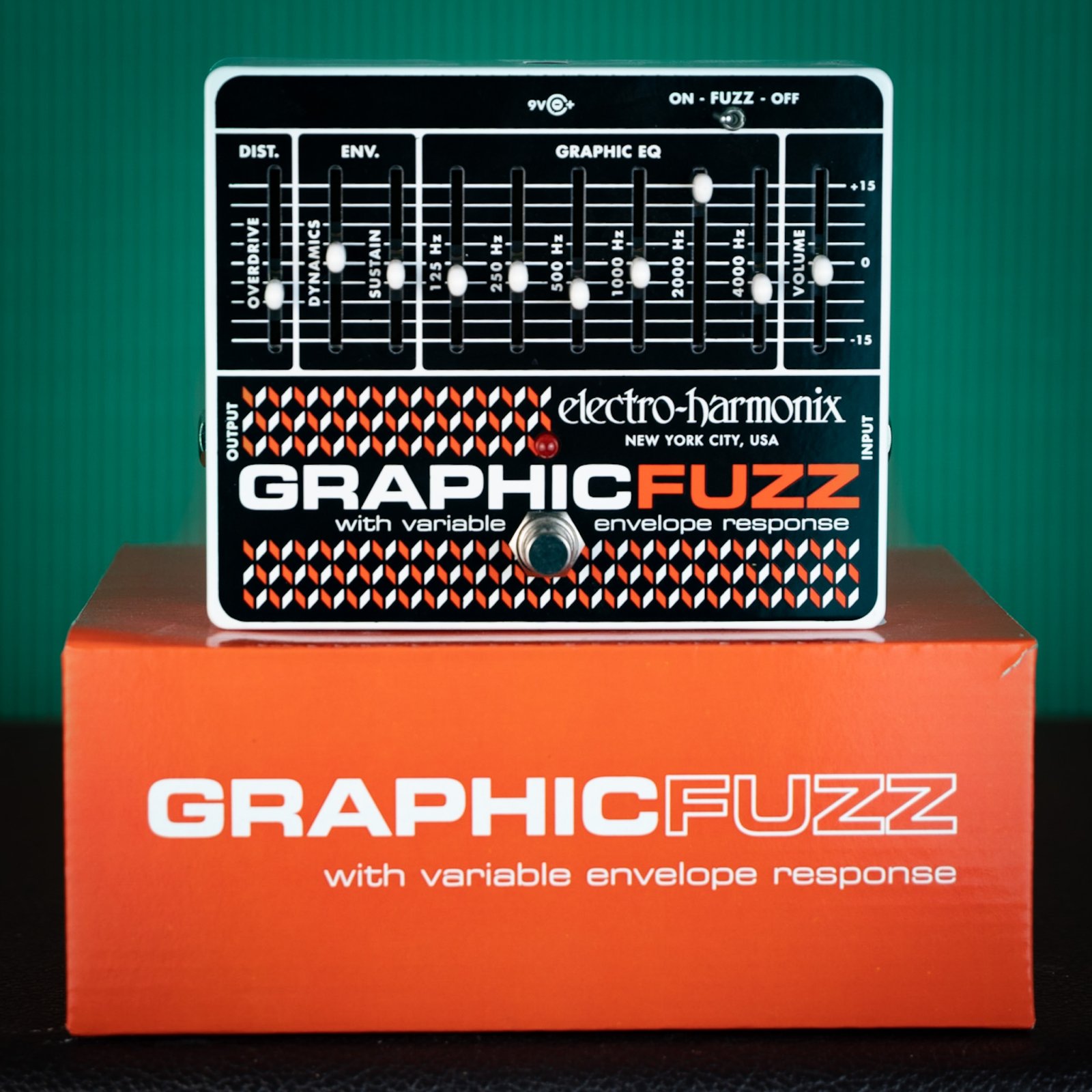 Electro-Harmonix Graphic Fuzz EQ / Distortion / Sustainer (new