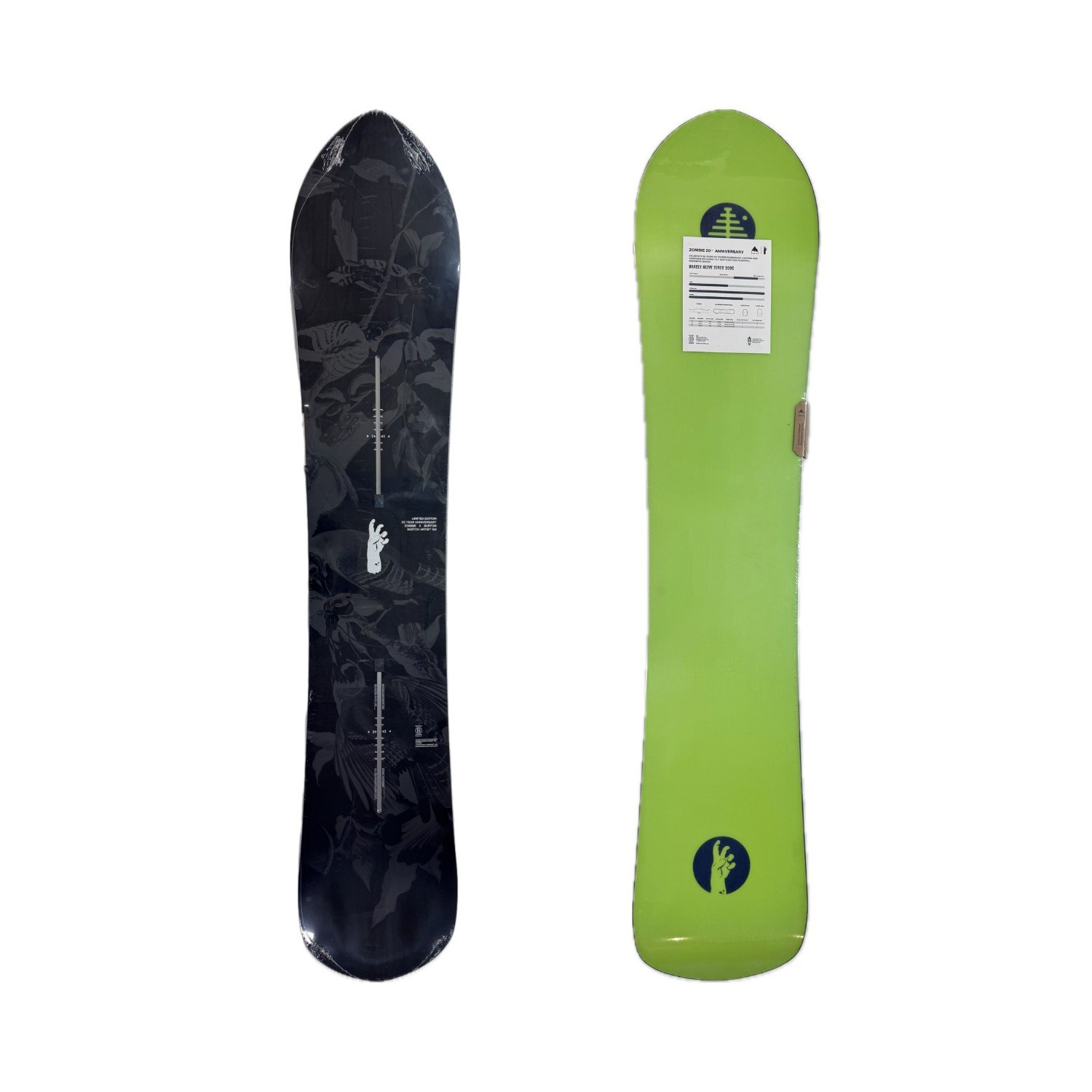 Burton X Zombie 20 Year Anniversary Sketch Artist Snowboard