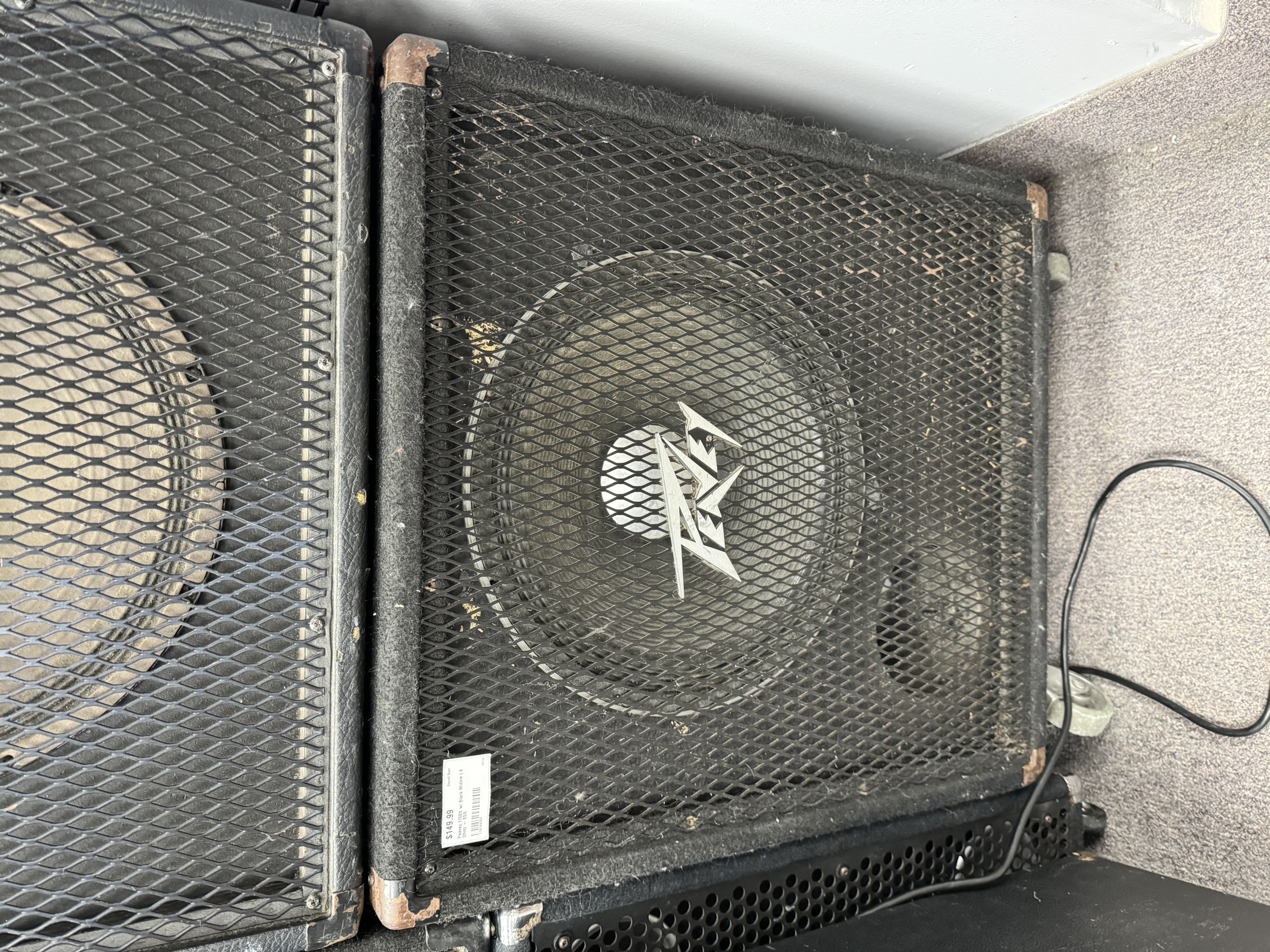 ビンテージ】Peavey 115BX BWベースキャビネット ジャンク Used Peavey