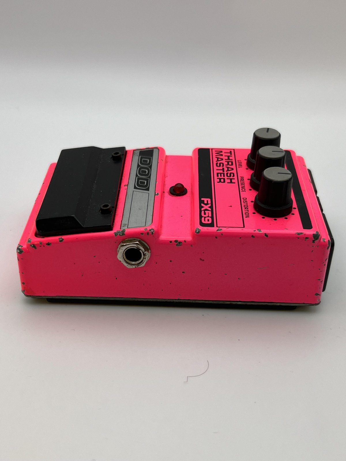 DOD FX59 Thrash Master Distortion Pedal (1980s) Pink
