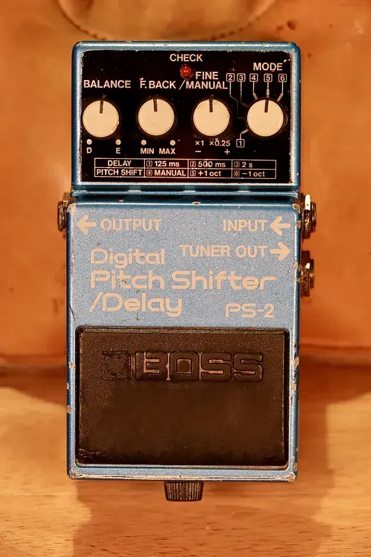 Boss PS-2 Digital Pitch Shifter/Delay (Blue Label) 1987 - 1992 - Blue
