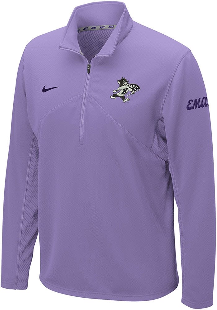 Nike K-State Wildcats Mens LAVENDER DriFIT Training Willie