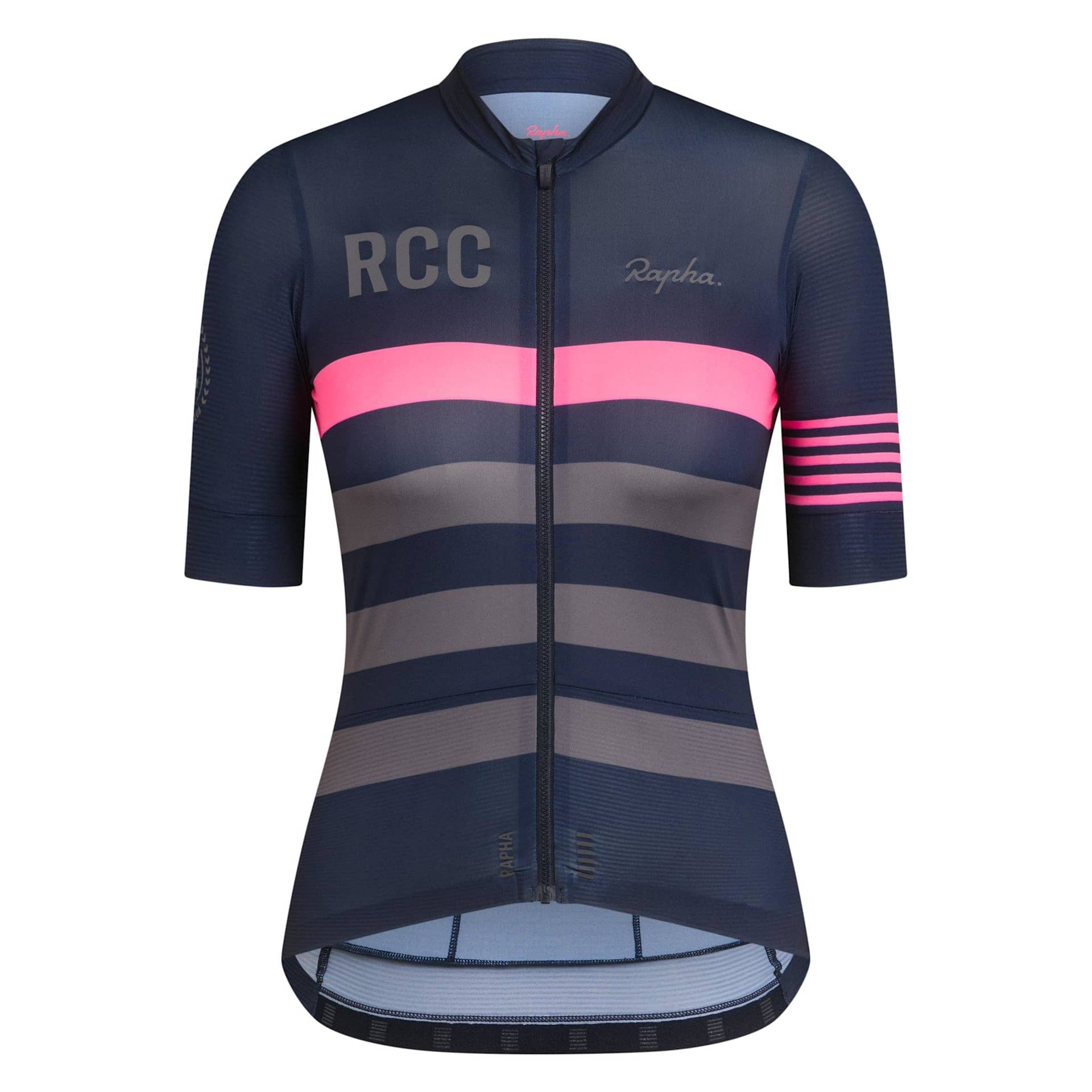 Rapha RCCサイクルジャージ Lサイズ グレー/ピンク Rapha RCC サイクル