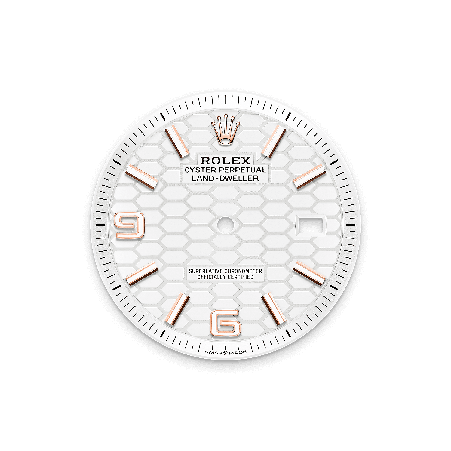 ロレックス ランドドゥエラー 40 ウォッチ：18 ct エバーローズ