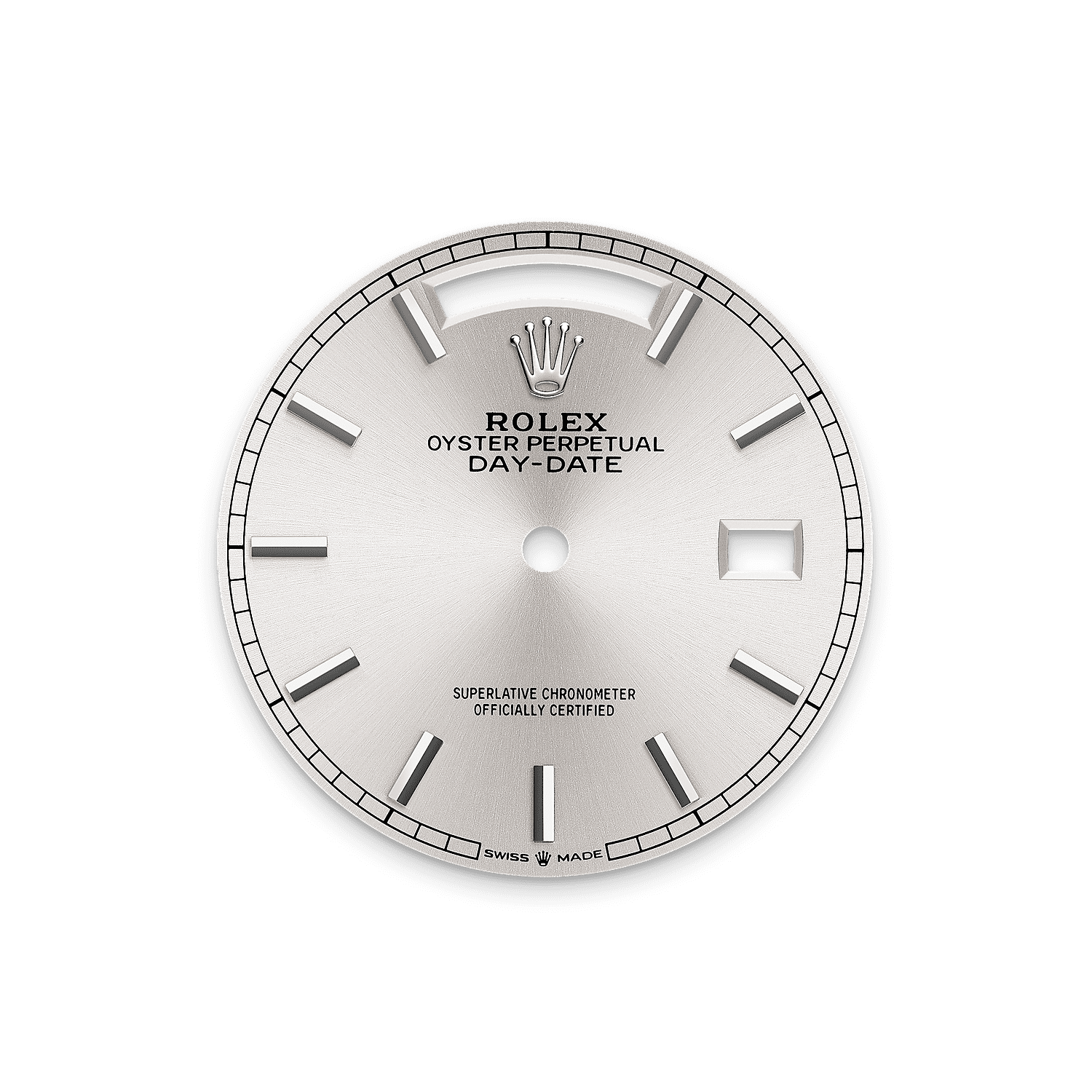 ロレックス デイデイト 36 ウォッチ：18 ct ホワイトゴールド