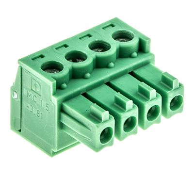 1803594 | Phoenix Contact プラグ式端子台, MC 1.5/ 4-ST-3.81