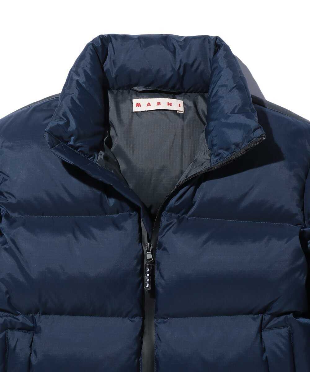 リップストップ ナイロン 刺繍ロゴダウンジャケット | マルニ | Safari