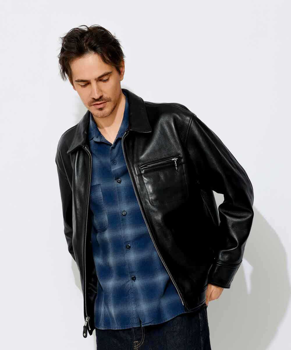 レザートラッカージャケット | ショット | Safari Lounge