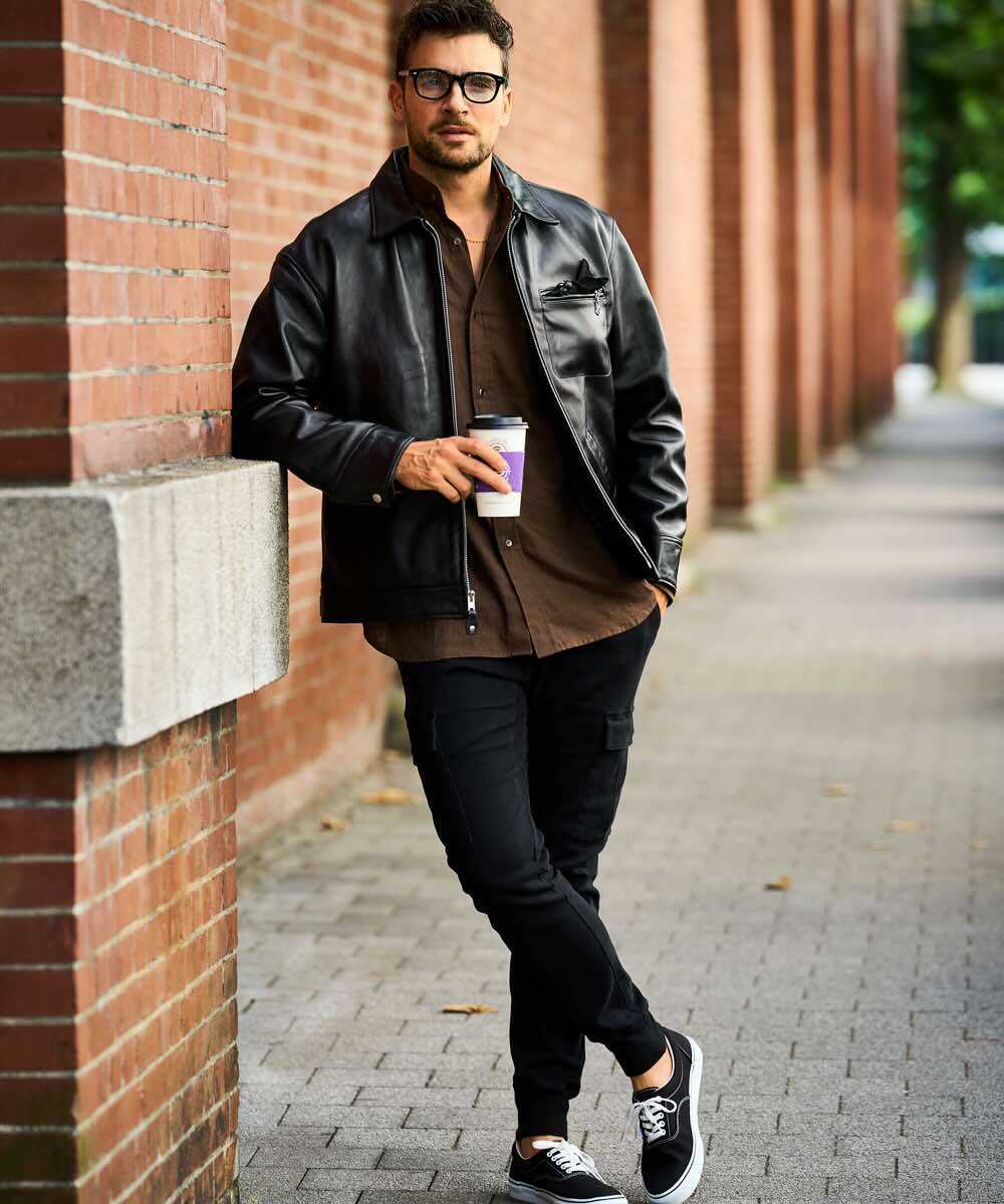 レザートラッカージャケット | ショット | Safari Lounge