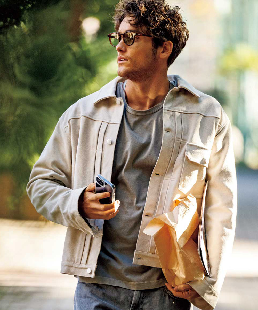 別注・限定商品】スウェードトラッカージャケット | ジェームス