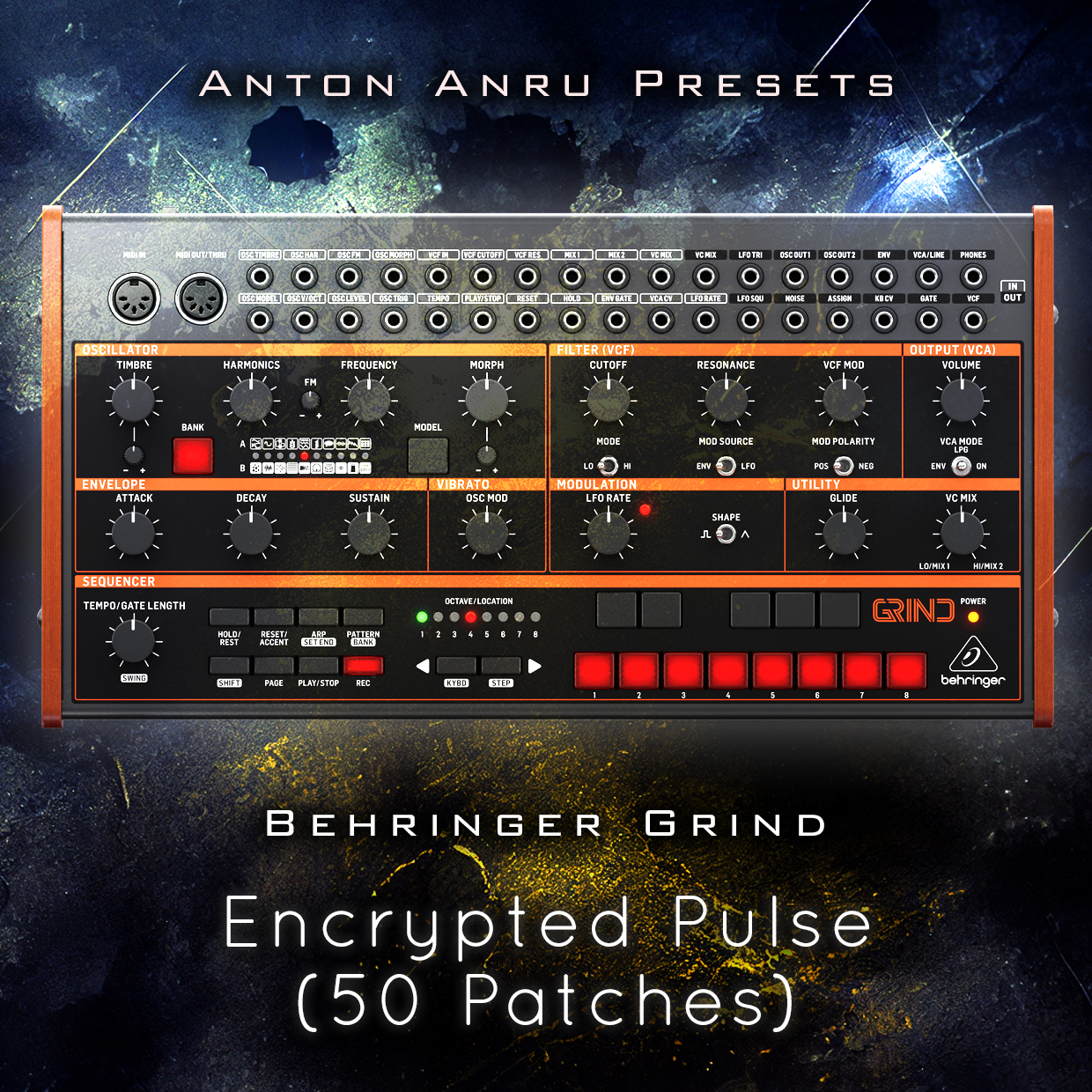 Behringer Grind 50 Dark Patches + Patterns