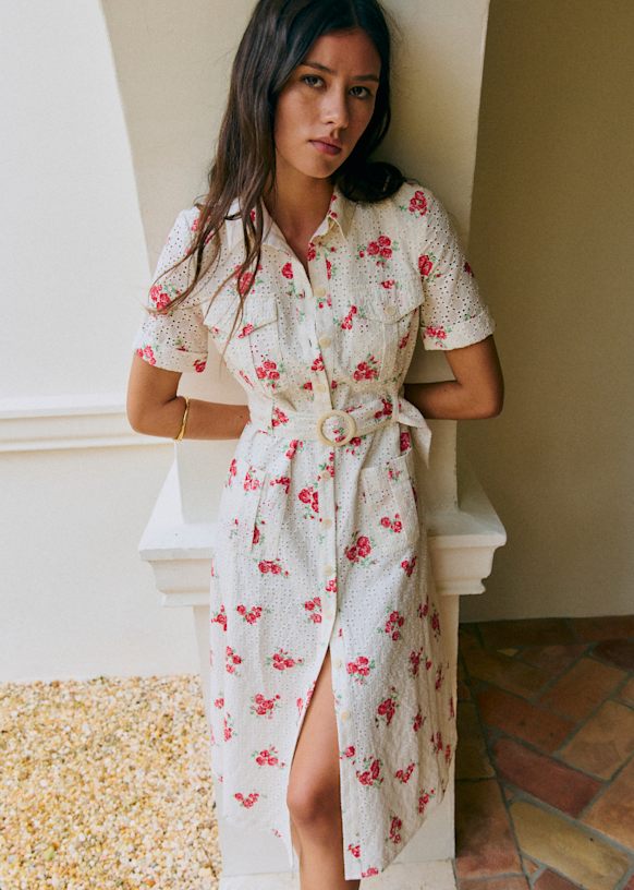 Raquel ドレス - ブラック - リサイクルポリエステル - Sézane