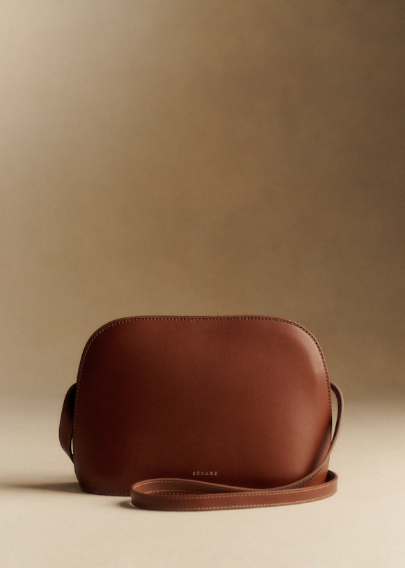 Heritage Victor Bag - Natural heritage - Bovine leather - Sézane