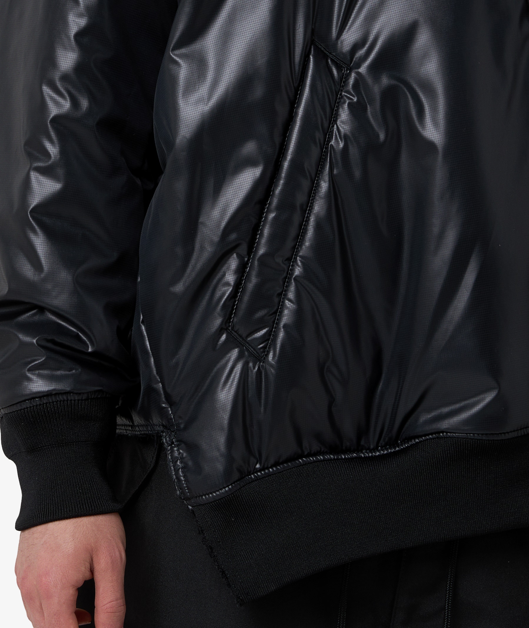 Comme des Garçons Black MA-1 Bomber Jacket in Black | SVD USA