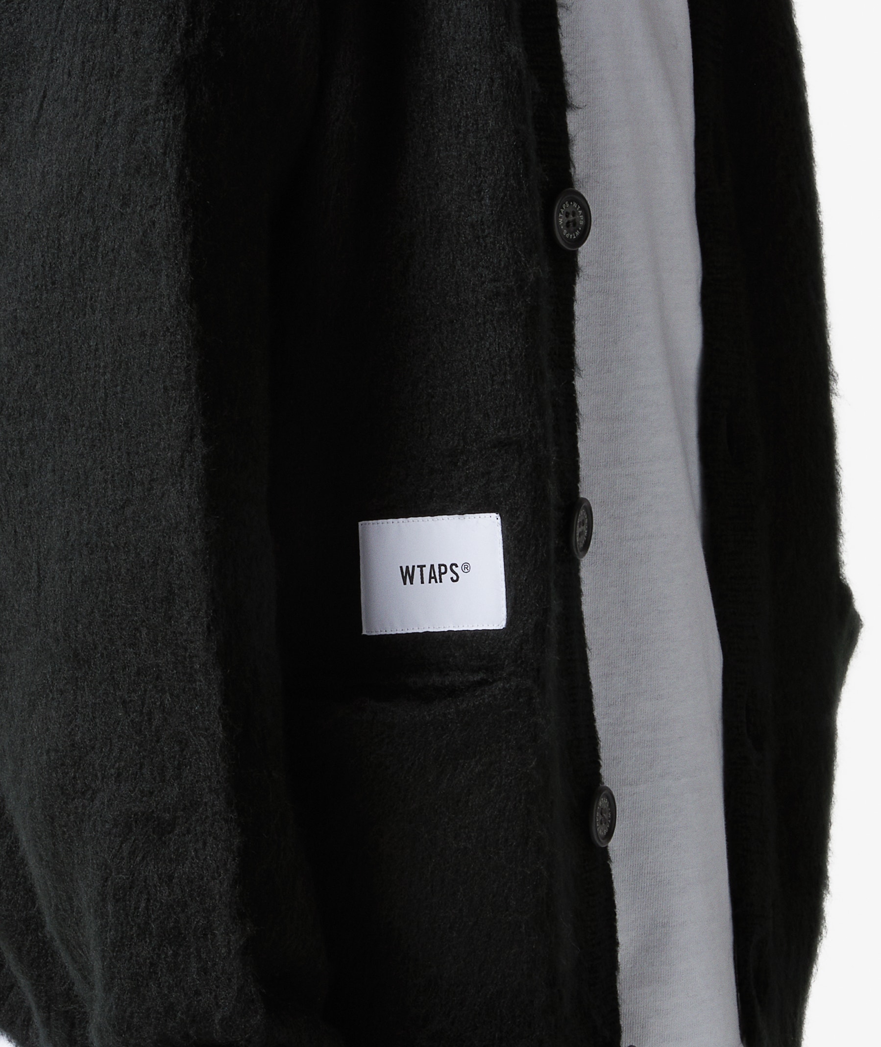 WTAPS Palmer Cardigan in Black | SVD USA