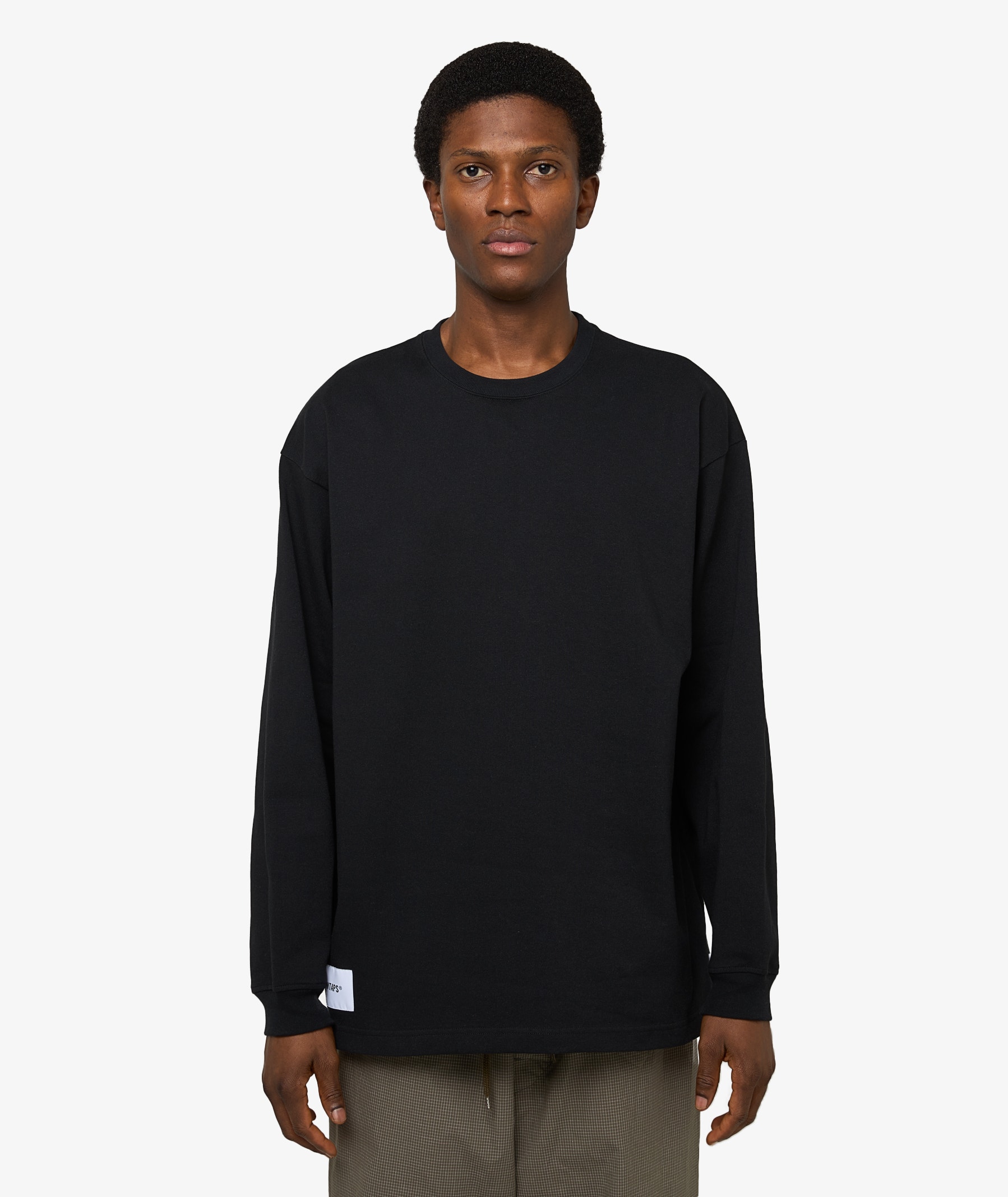 WTAPS Sign-YD Long Sleeve T-Shirt | 252ATDT-CSM07-BK | SVD