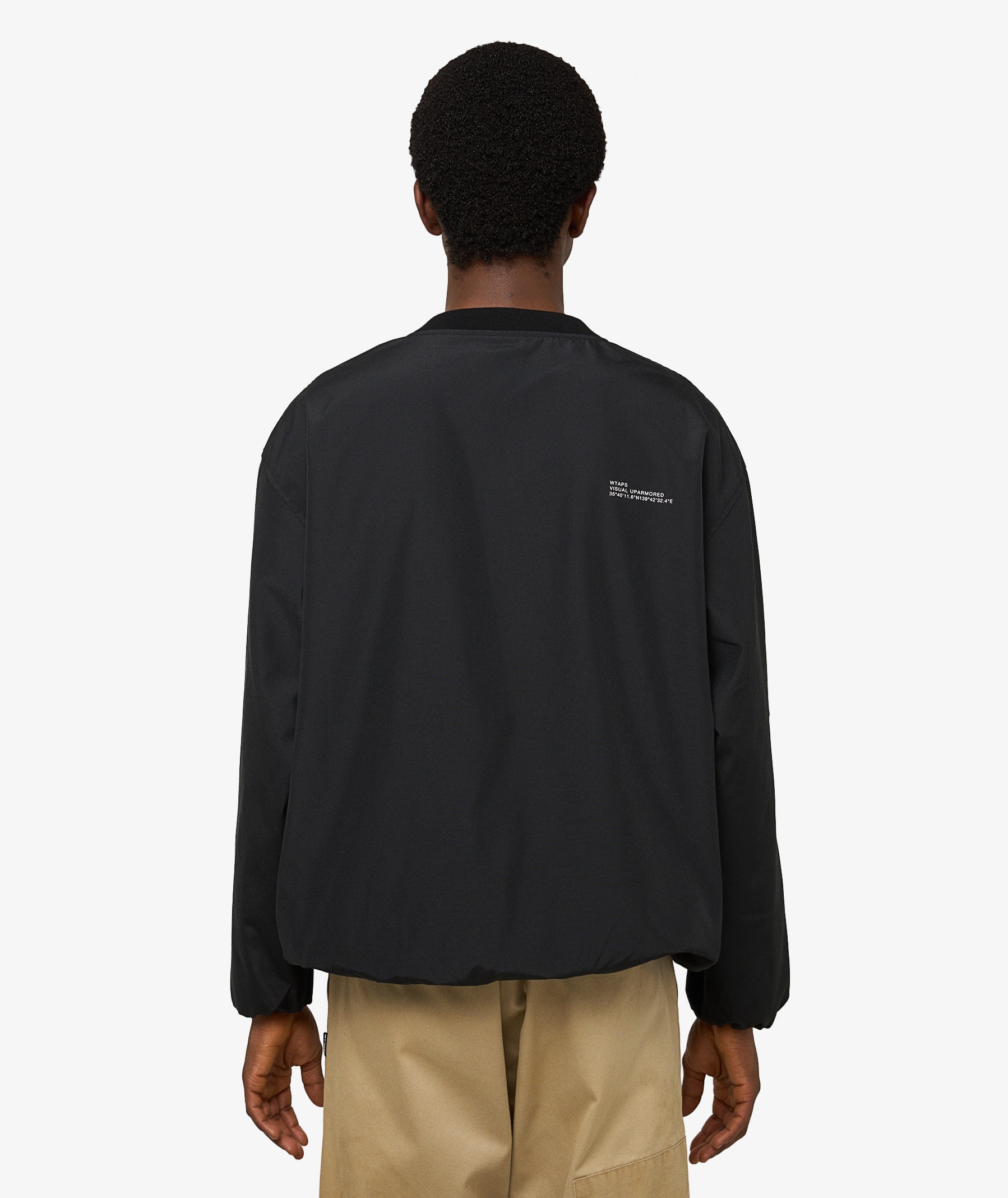 WTAPS Smock Crewneck | 252WVDT-SHM05-BK | SVD USA