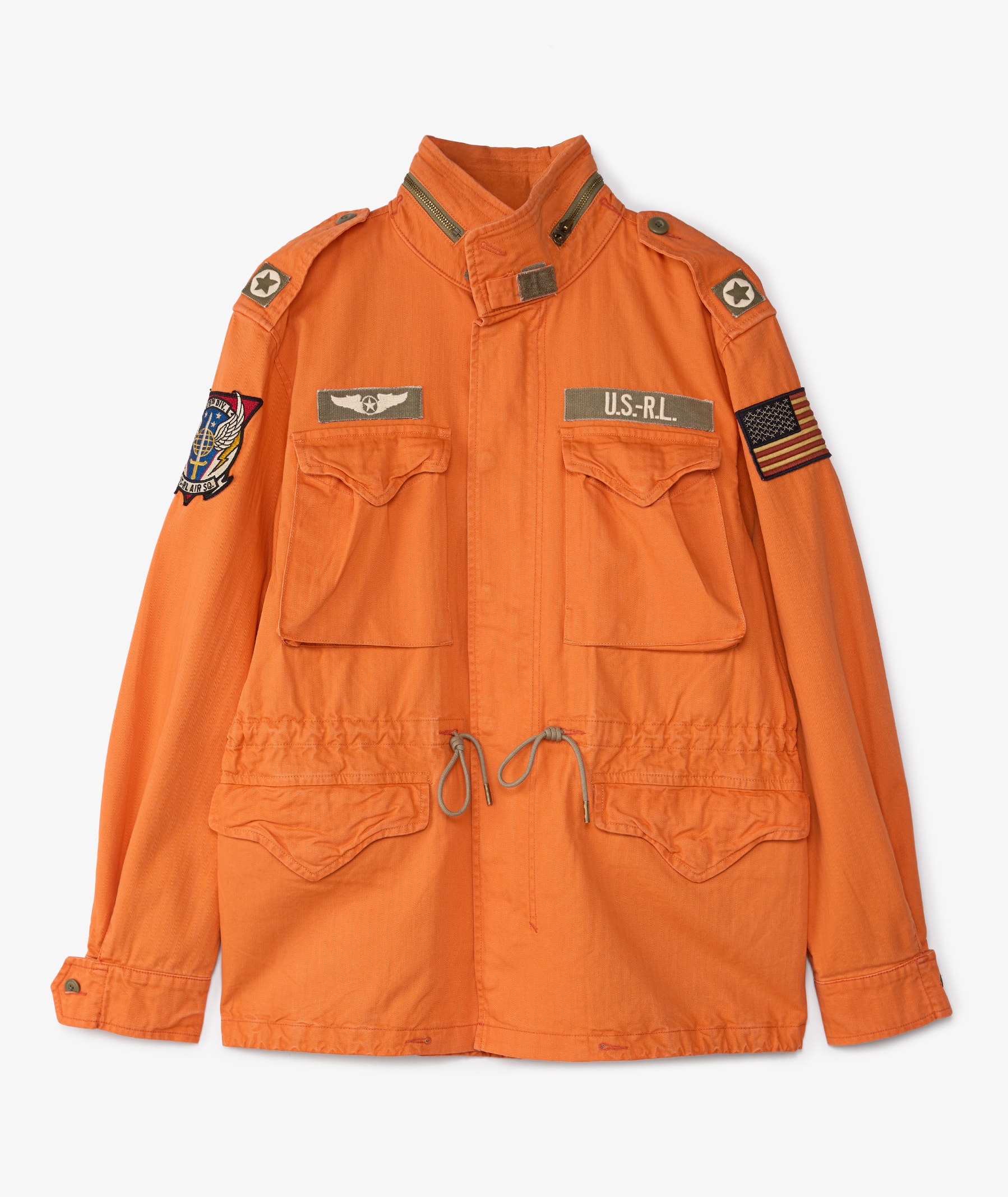 Polo Ralph Lauren The Iconic Field Jacket | Orange | SVD UK