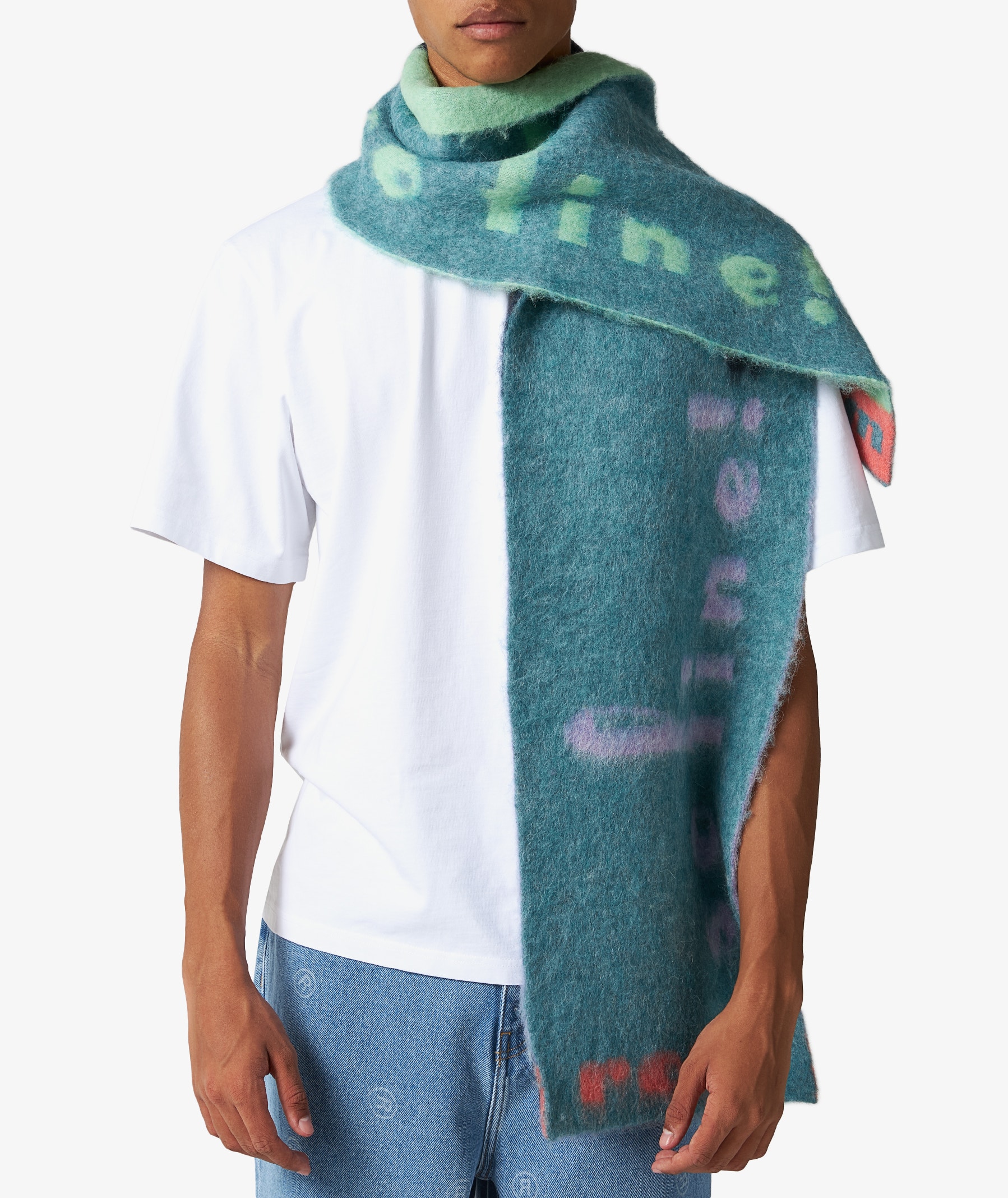 Martine Rose So Fine Scarf in Multicolor | SVD