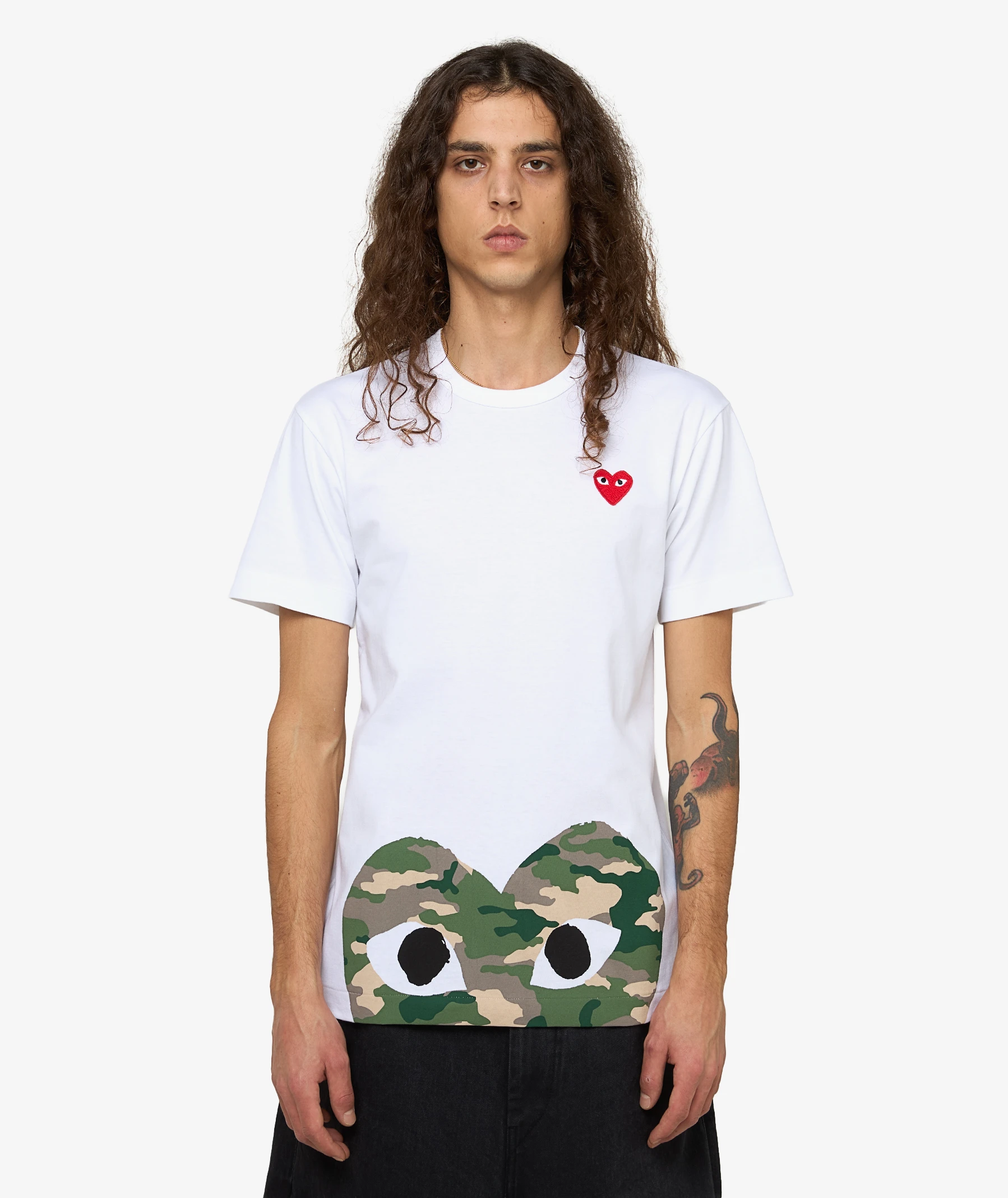 Comme des Garçons Play Camel Heart T-Shirt | Men | SVD