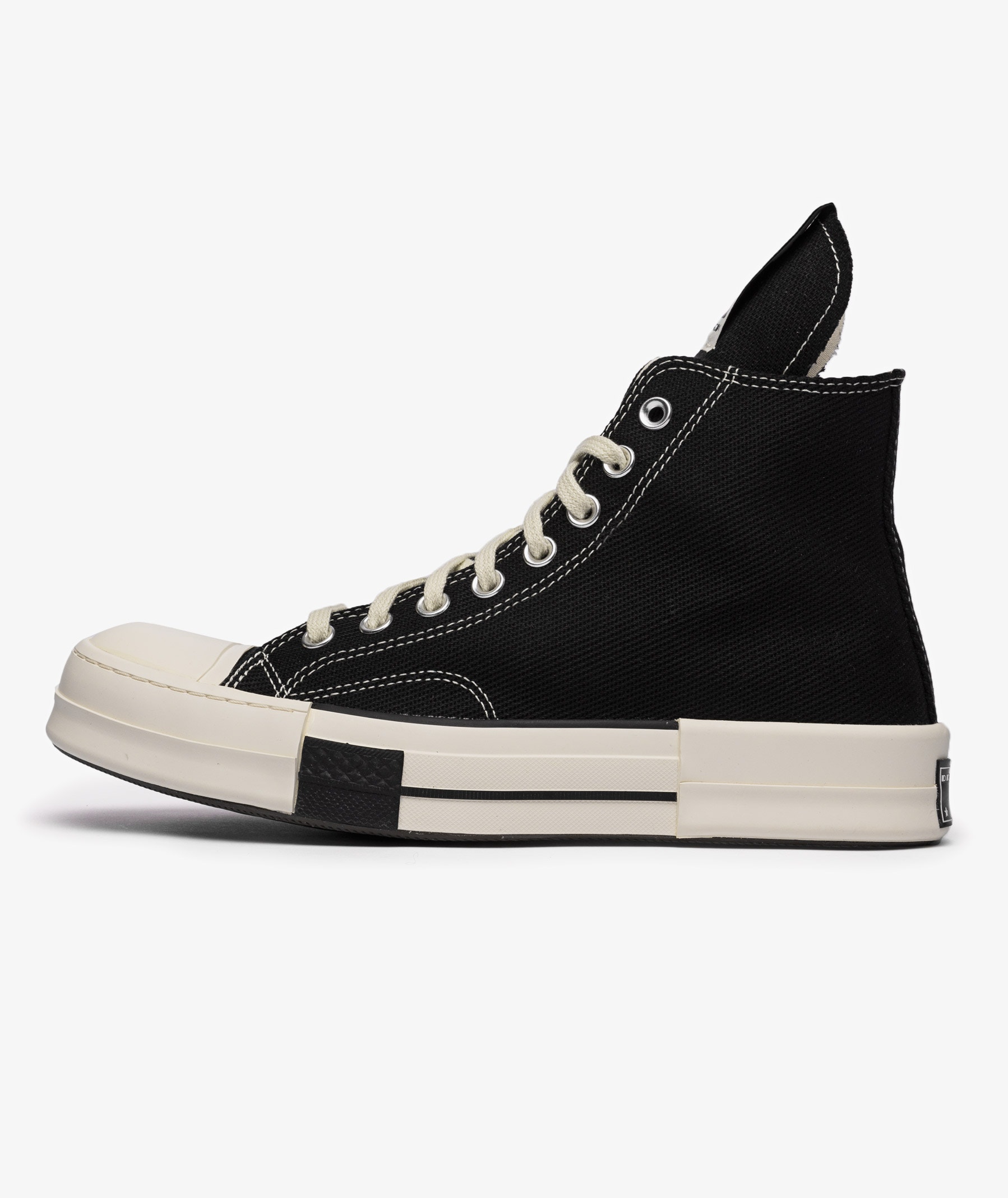 Black Rick Owens DRKSHDW Drkstar HI x Converse | SVD