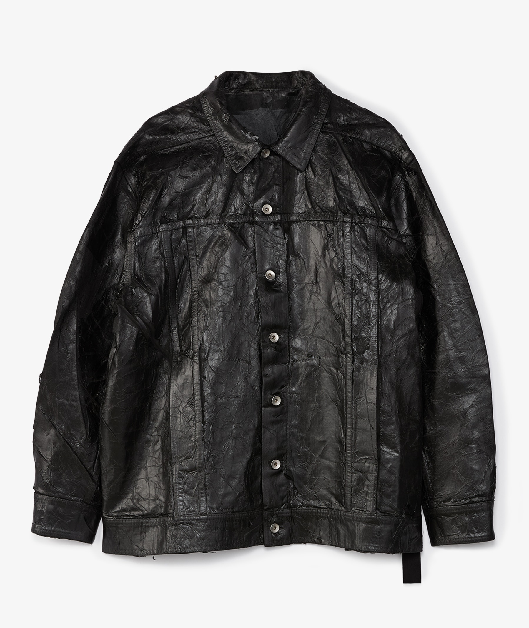 Rick Owens DRKSHDW Jumbo Worker Jacket in Black | SVD