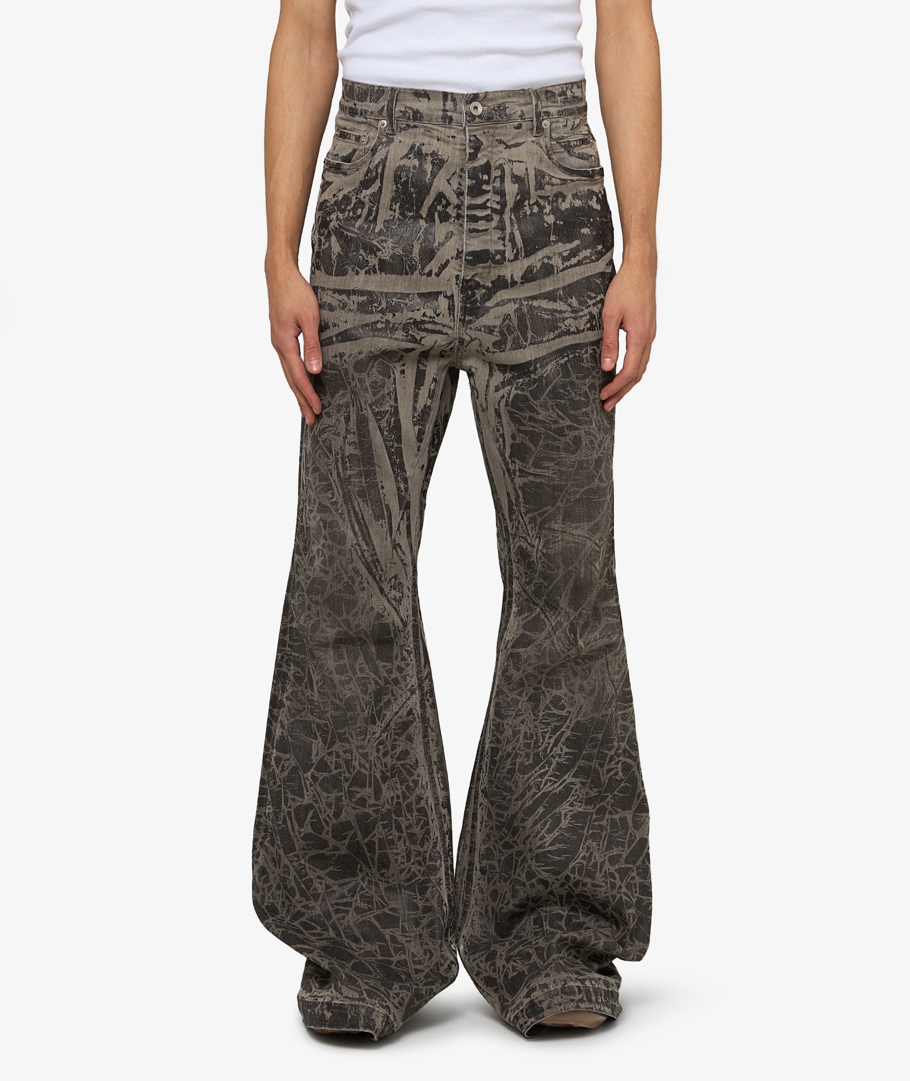 Rick Owens DRKSHDW Bolan Bootcut Denim Pants | Black | SVD