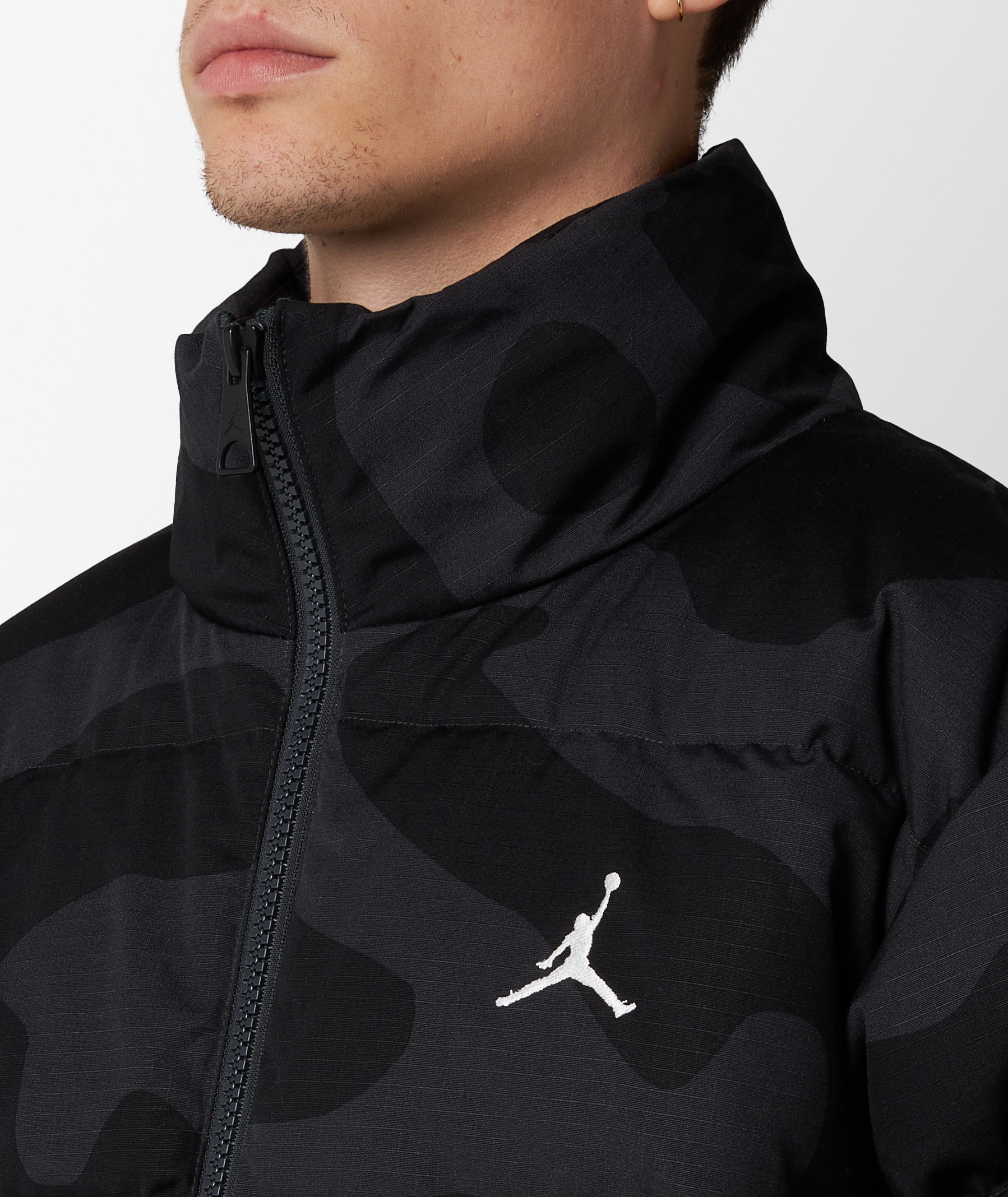 Black Jordan Flight Heritage Down Jacket | SVD