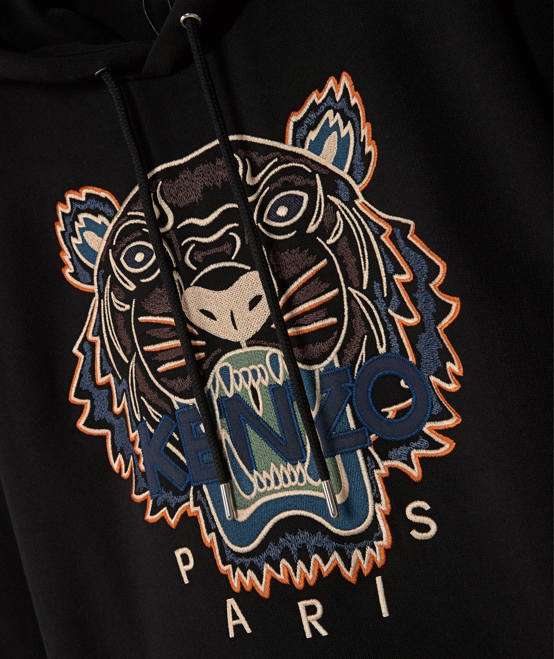 Black KENZO Tiger Hoodie | SVD