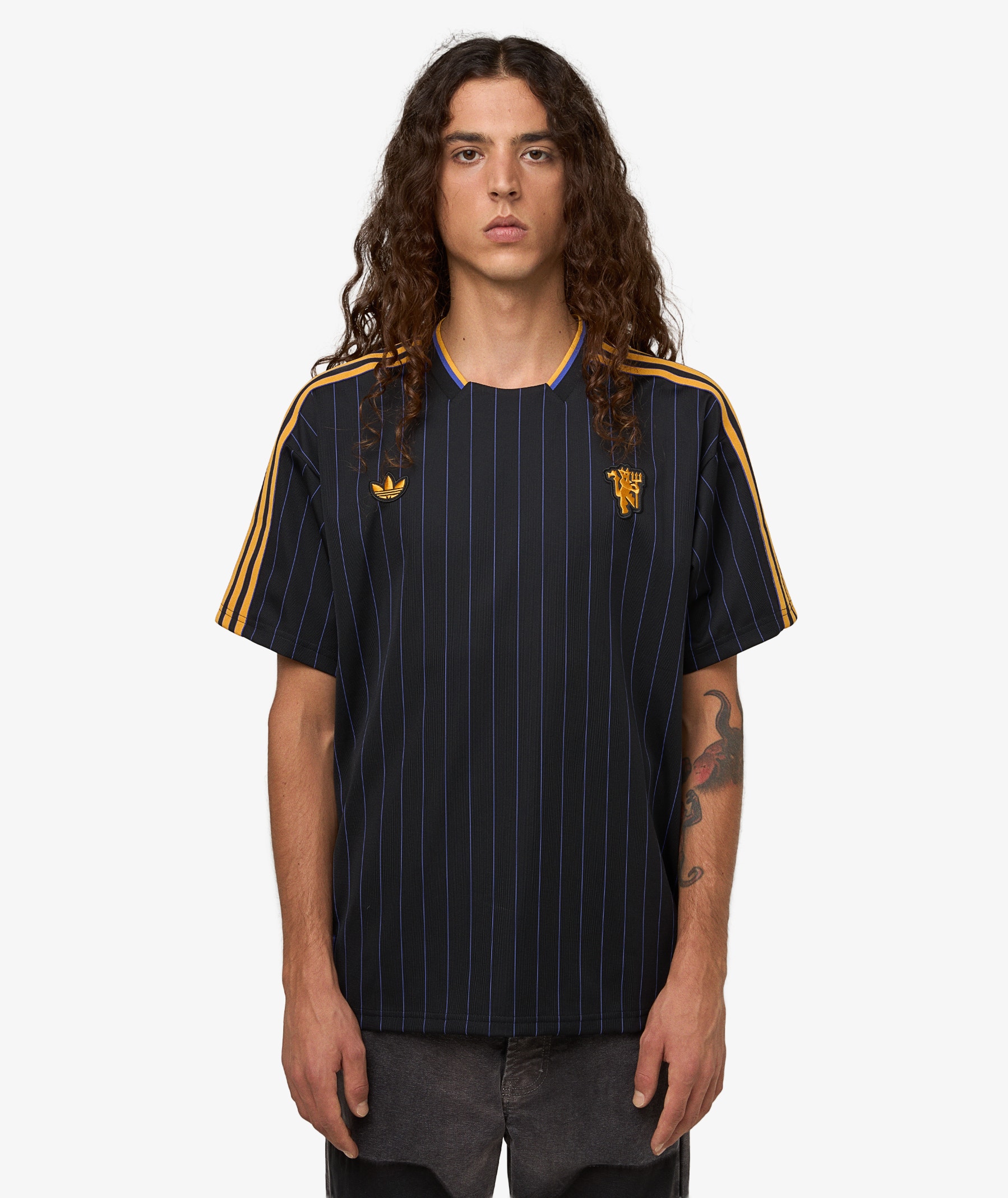 adidas Manchester United Terrace Icons Jersey T-Shirt | Male | SVD USA
