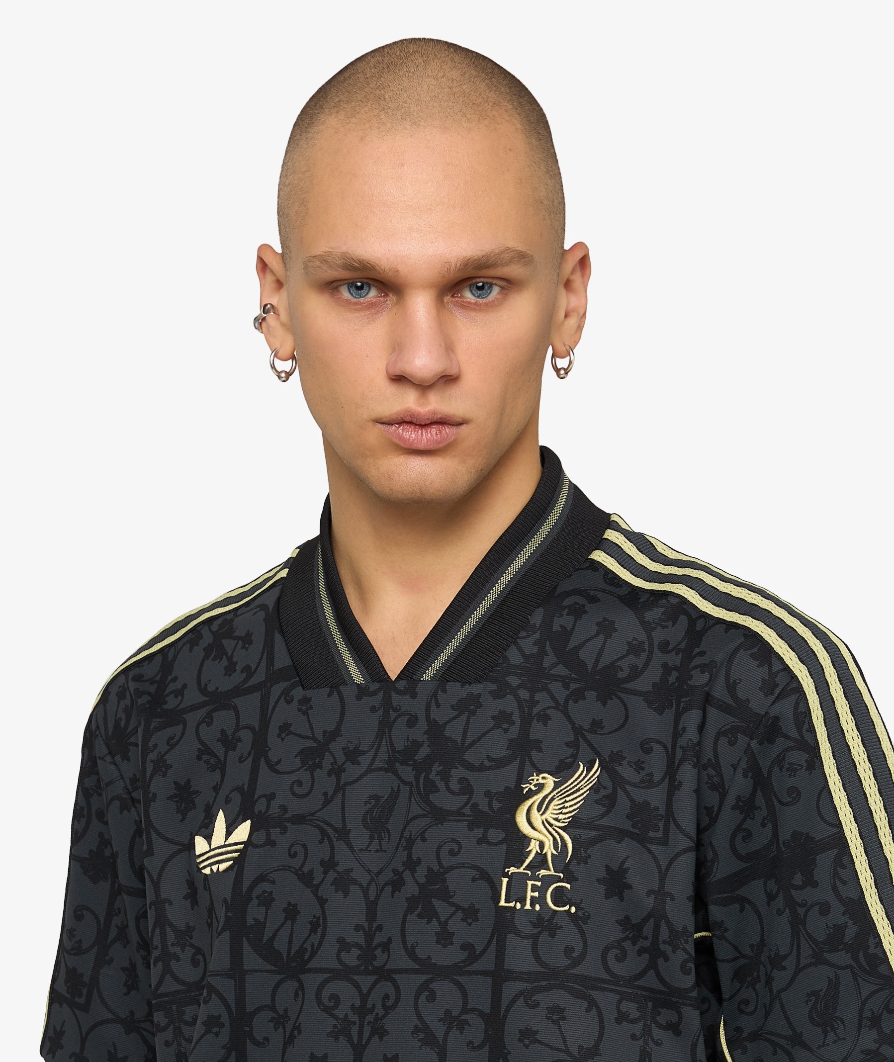 adidas Liverpool Lifestyle Jersey T-Shirt | Dark Gray | SVD USA