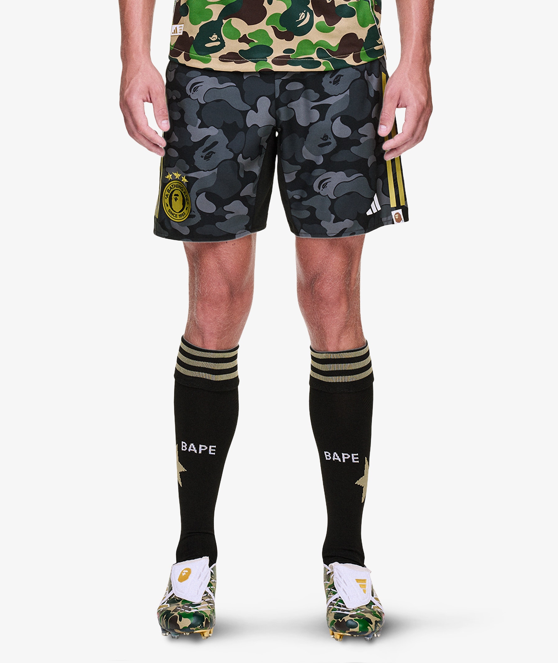 adidas Shorts x BAPE | Black | SVD USA