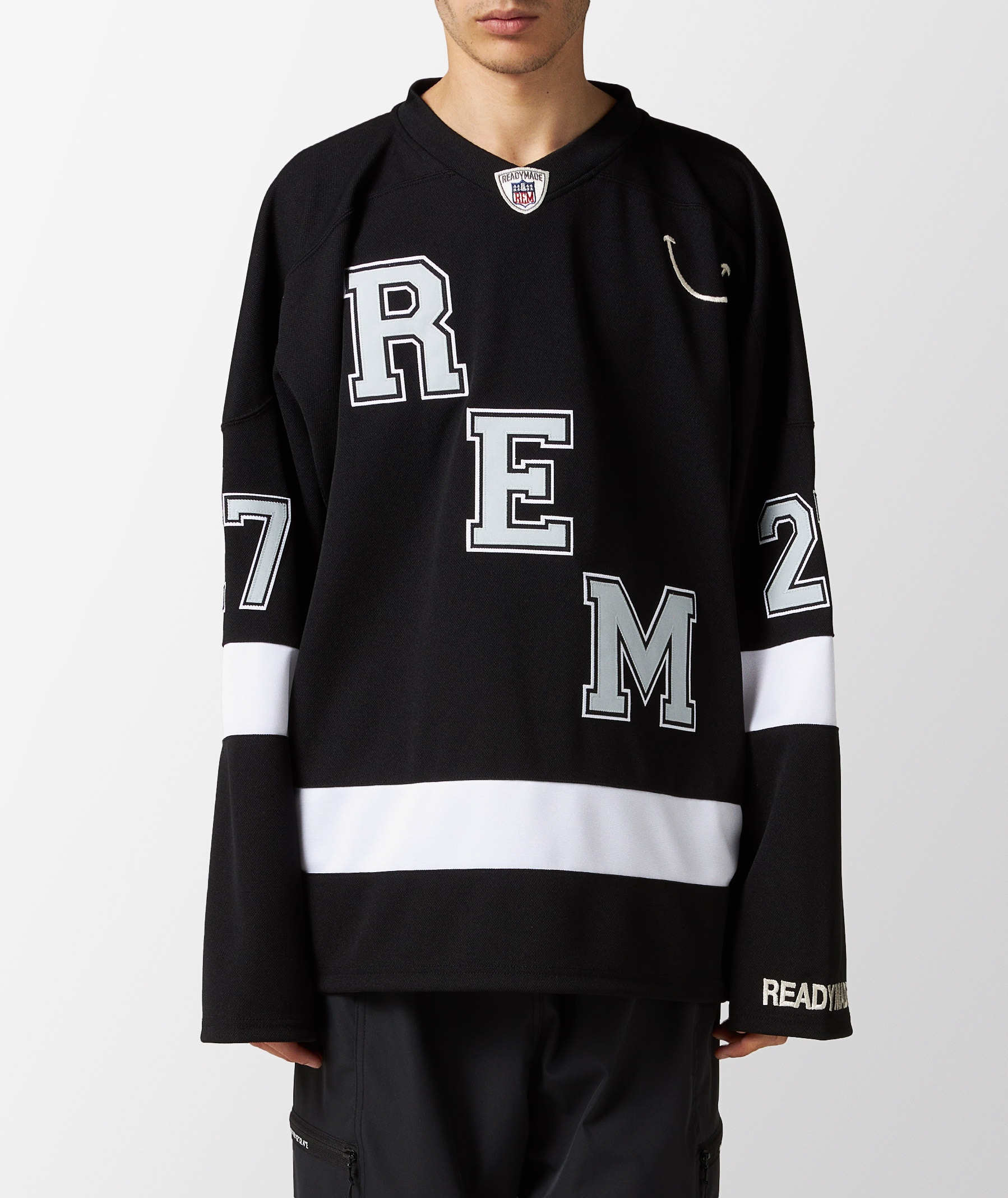 Black READYMADE Game Smile T-Shirt | SVD
