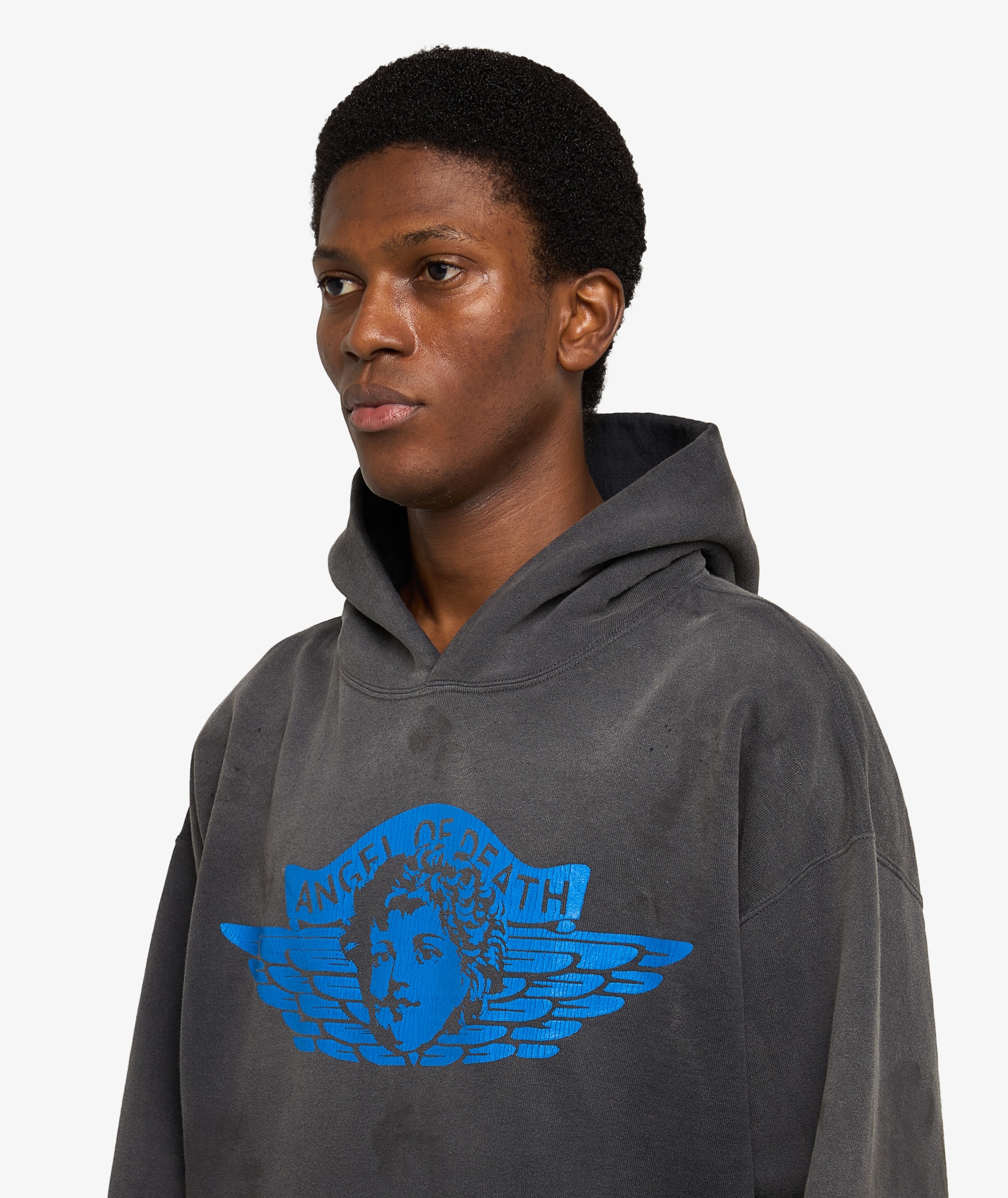 SAINT Mxxxxxx Angel Hoodie | Black | SVD USA