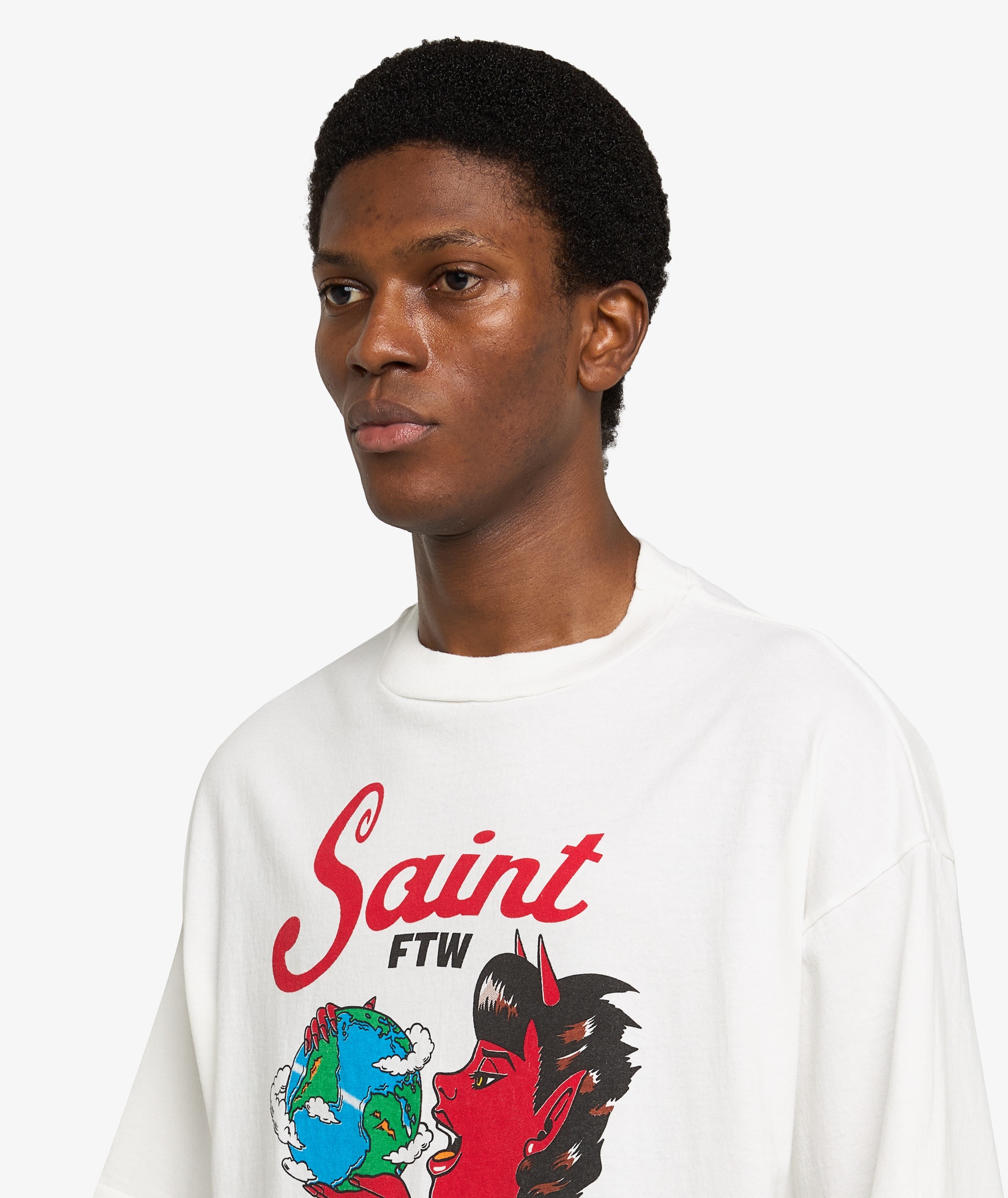 SAINT Mxxxxxx Saint Devil T-Shirt | Men | SVD