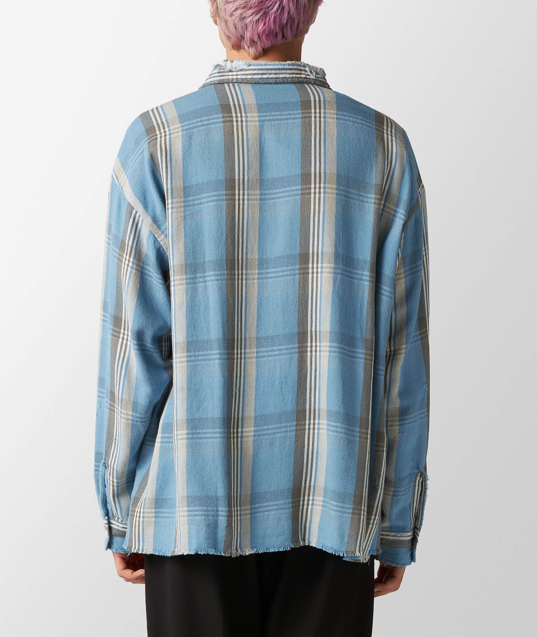 Yellow SAINT Mxxxxxx Check Frannel Shirt | SVD