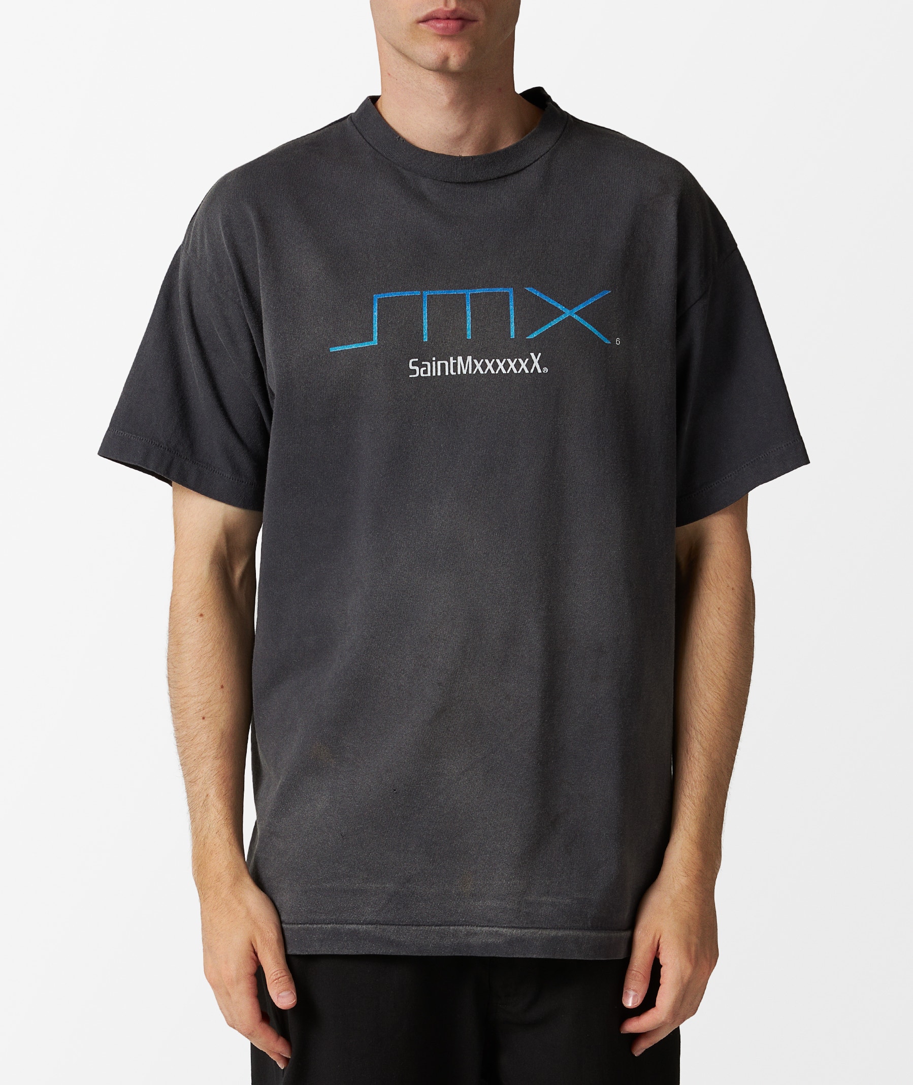 SAINT Mxxxxxx SM6 T-Shirt in Gray | SVD USA
