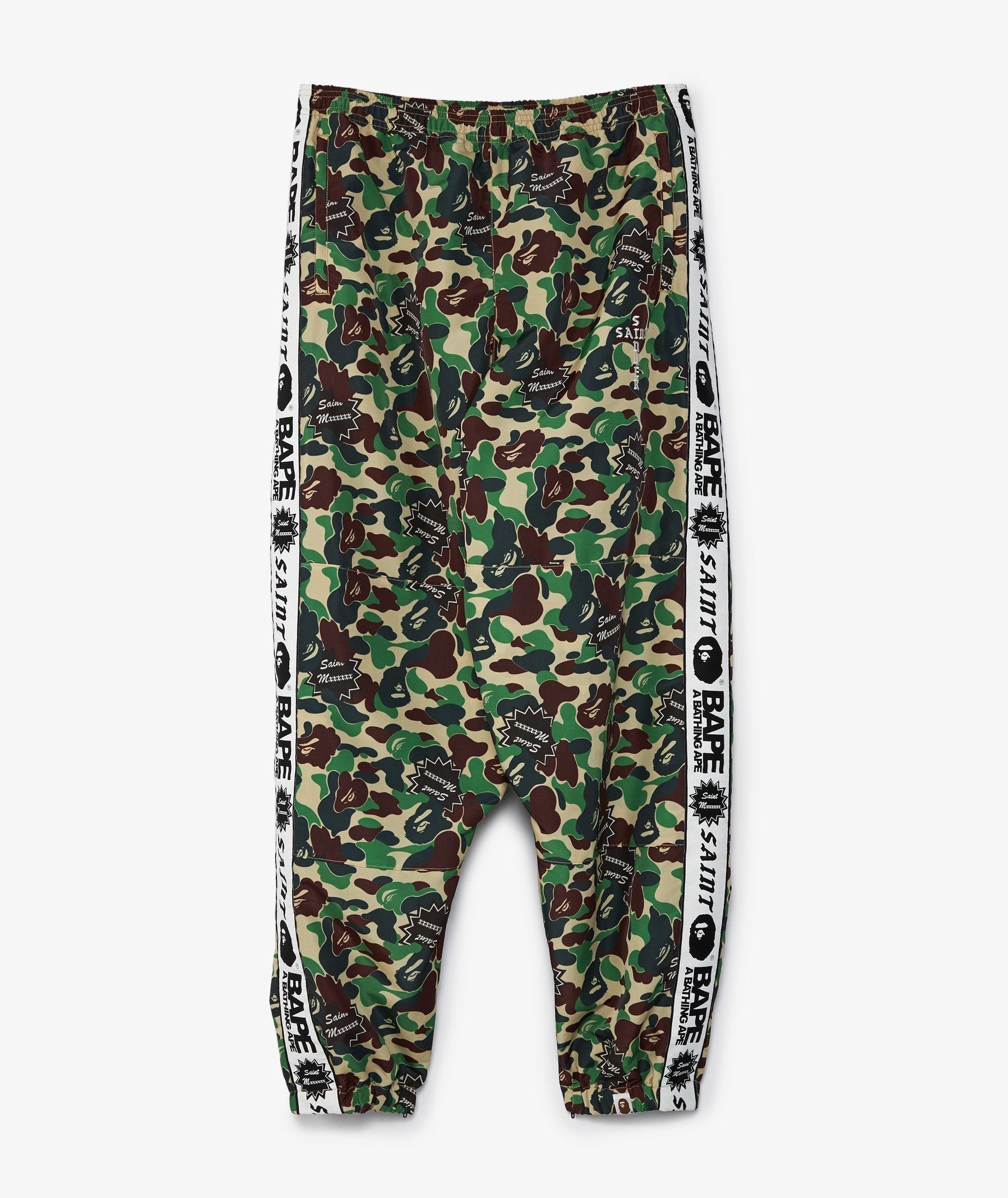 SAINT Mxxxxxx St. Ape Track Pants x BAPE® in Green | SVD USA