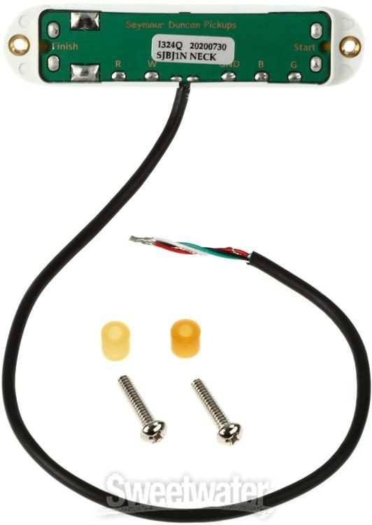 Seymour Duncan SJBJ-1n JB Jr. Neck Humbucker Strat Pickup - White
