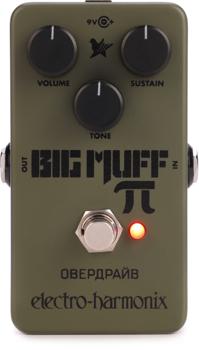 Electro-Harmonix Green Russian Big Muff Pi Fuzz Pedal | Sweetwater