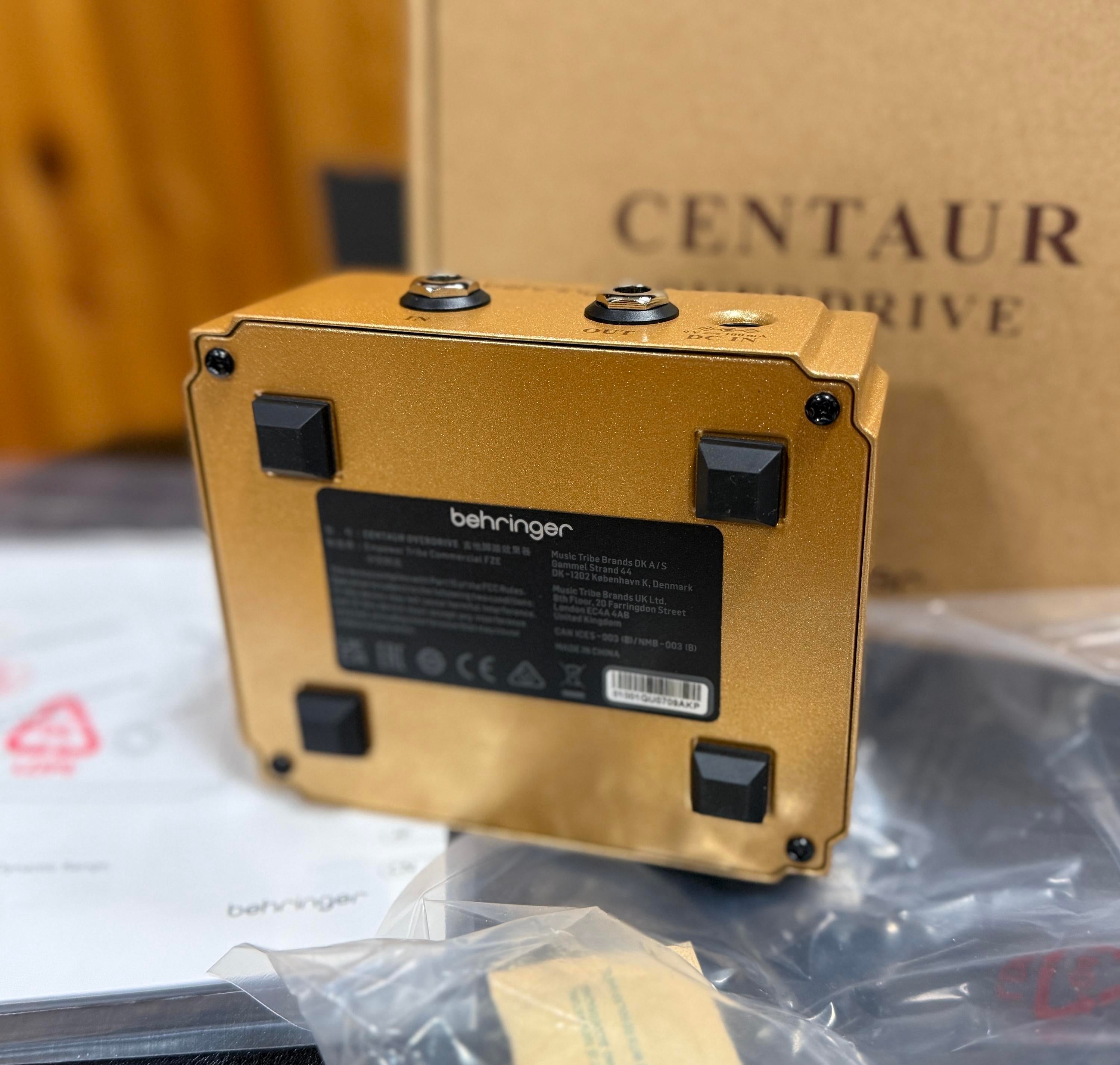 Used Behringer Centaur Overdrive - Sweetwater's Gear Exchange