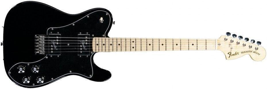 Fender '72 Telecaster Deluxe (Black) - Guitar of the Day - InSync